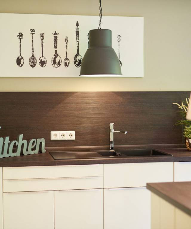 Moderne Küche Appartement Zur Alten Brücke